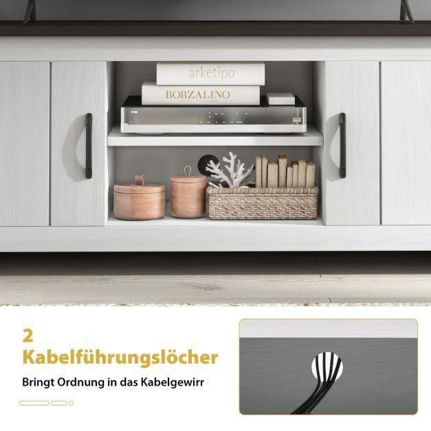 TV Schrank Kommode Kolzoptik