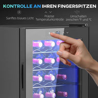 Weinkühlschrank 20 Flaschen 53L 5–18°C LED