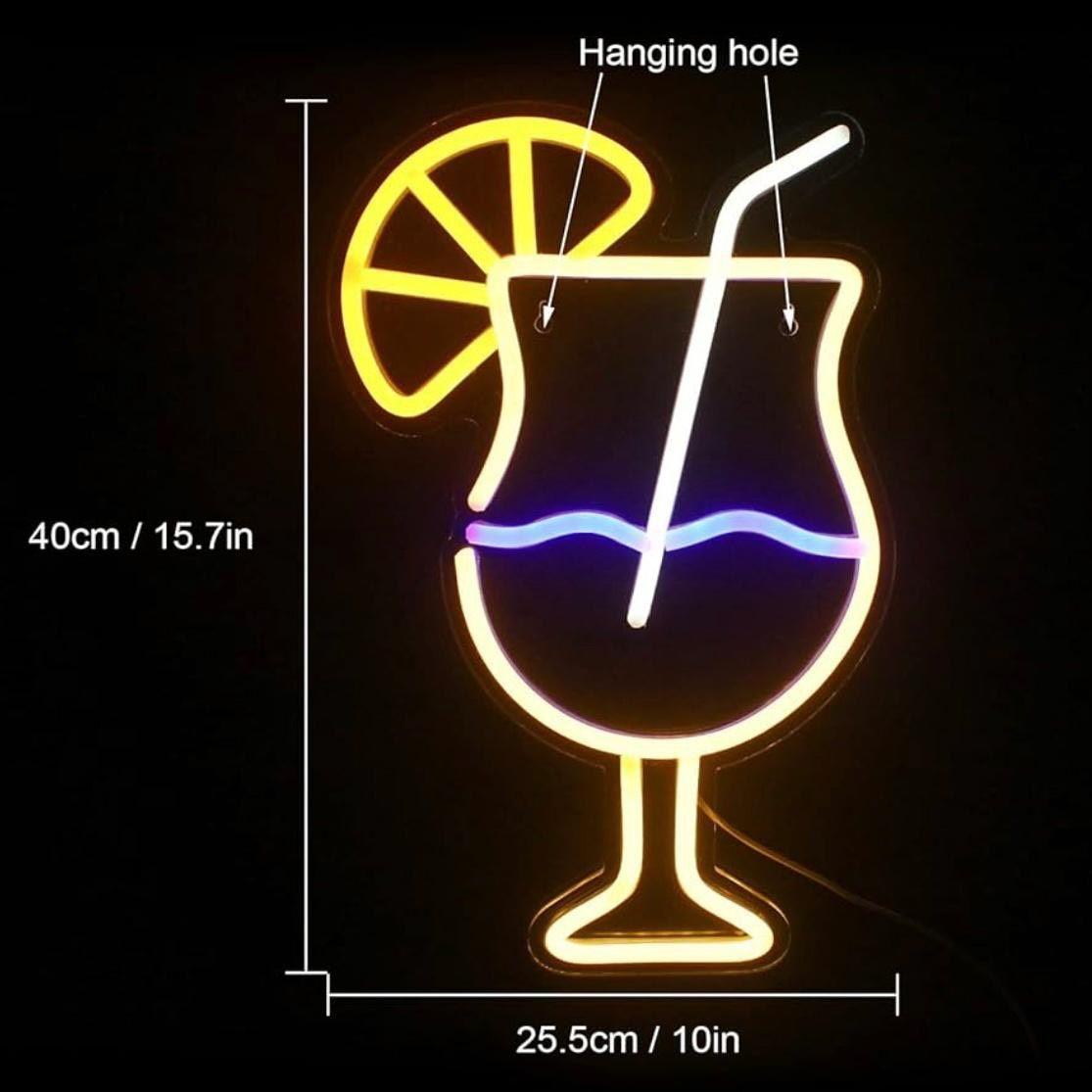 LED Neon Cocktail Schild
