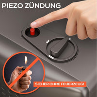 Gasheizer HB-015 4200W mit 3 Heizstufen & Sicherheitsabschaltung
