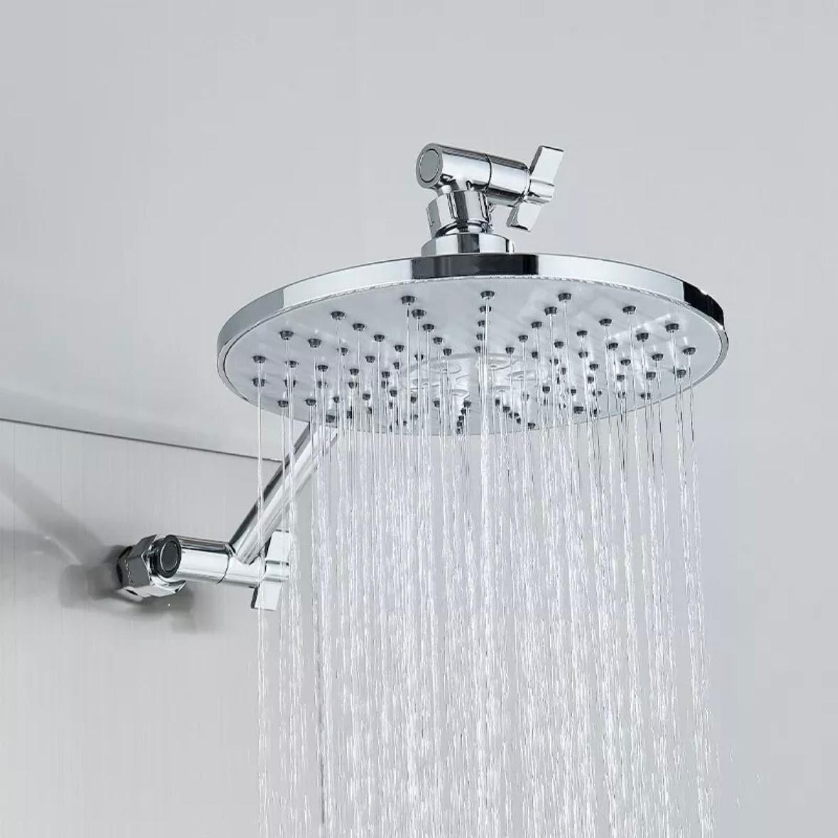 Edelstahl Duschpaneel mit Regendusche & Massagejets