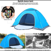 Pop-up Campingzelt Schnellaufbau 2–3 Personen