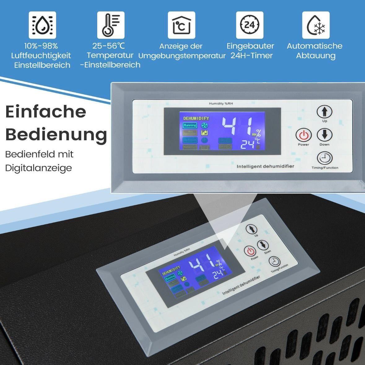 Industrie Luftentfeuchter 118L Bautrockner