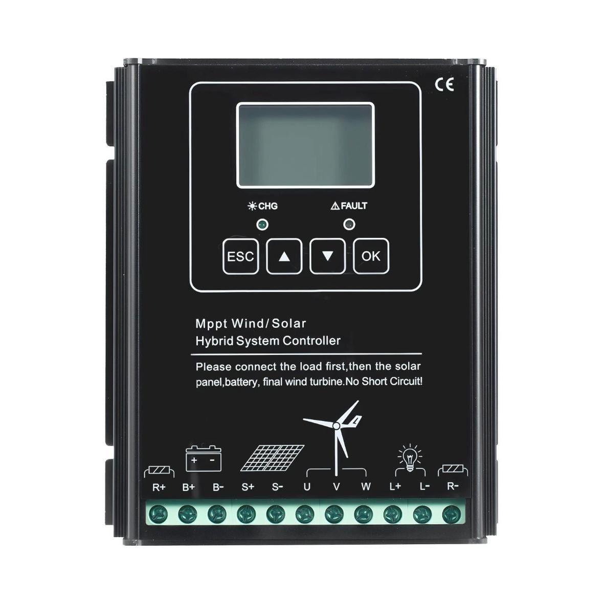 Solar Windkraft Set 12V 400W Windturbine