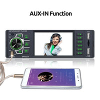 1 DIN Autoradio Bluetooth IPS Display USB AUX Freisprecheinrichtung