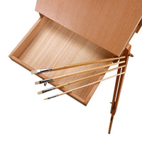 Feld-Staffelei Komplettset aus Holz
