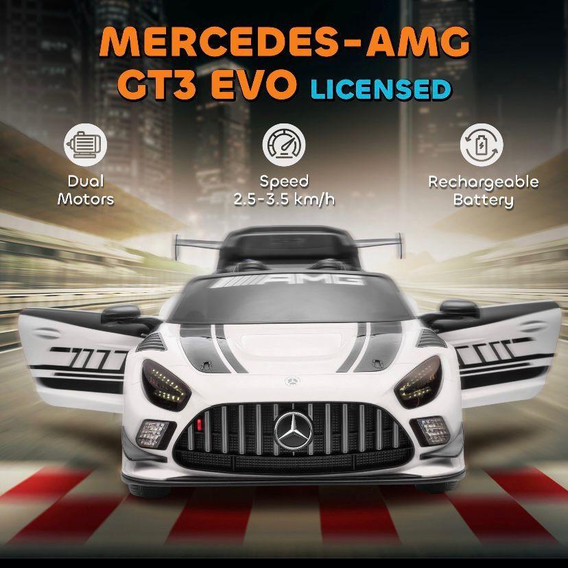 Mercedes-AMG GT Kinder Elektroauto 12 V – Lizenziertes Fahrzeug mit Fernbedienung