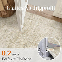Vintage Teppich 200x300cm weich, rutschfest & pflegeleicht