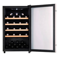 Weinkühlschrank 126L für bis zu 63 Flaschen LED