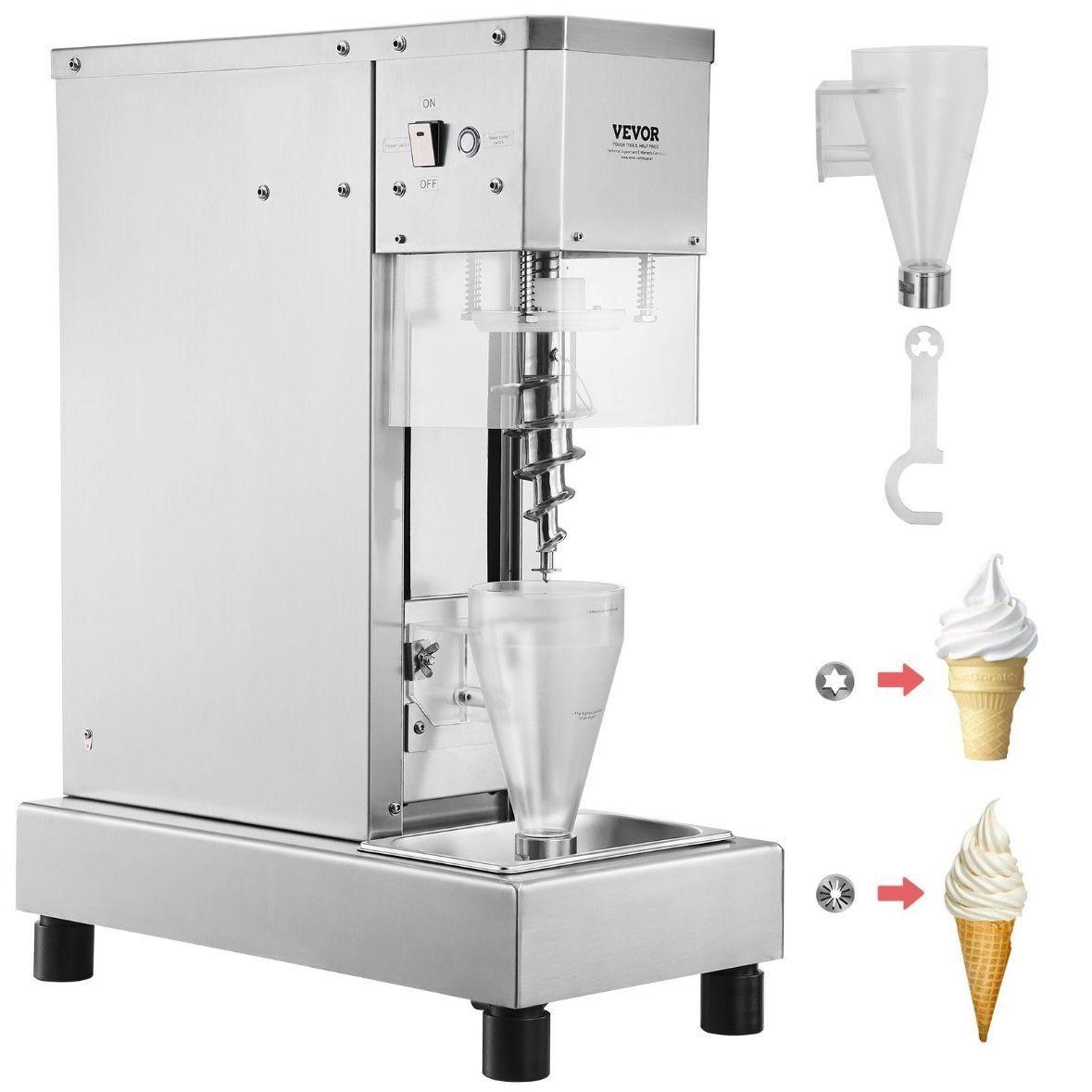 Eiscreme Mixer 750W Eismaschine 2x5L Eis