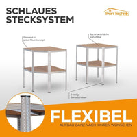 Eck Schwerlastregal Regal Steckregal 875kg