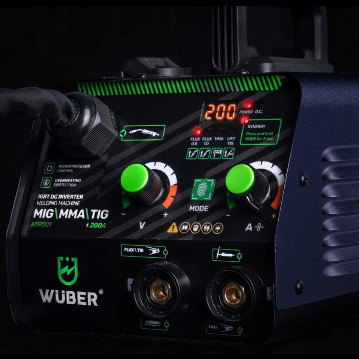 3in1 Inverter Schweißgerät MIG FLUX MMA TIG 200A