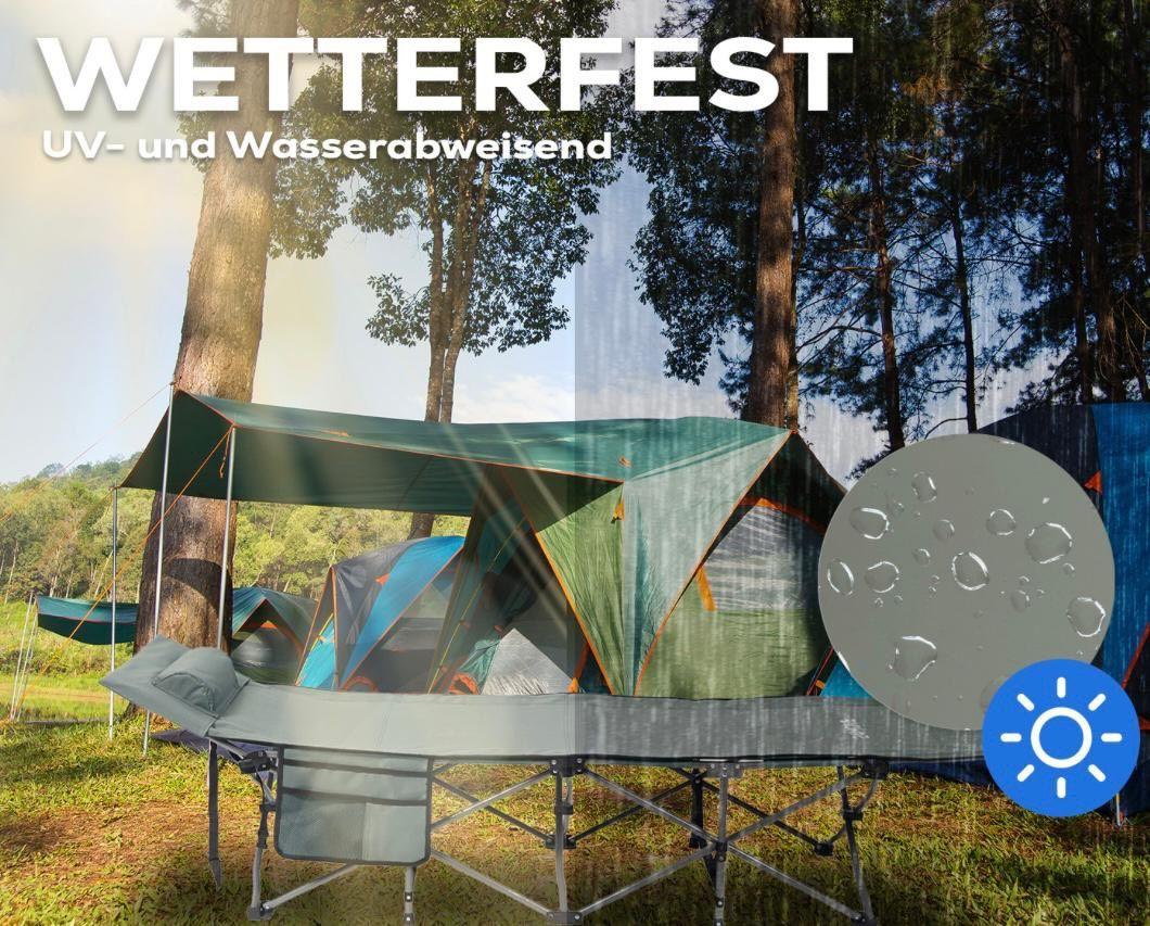 Faltbares Feldbett ideal für Camping und Gäste