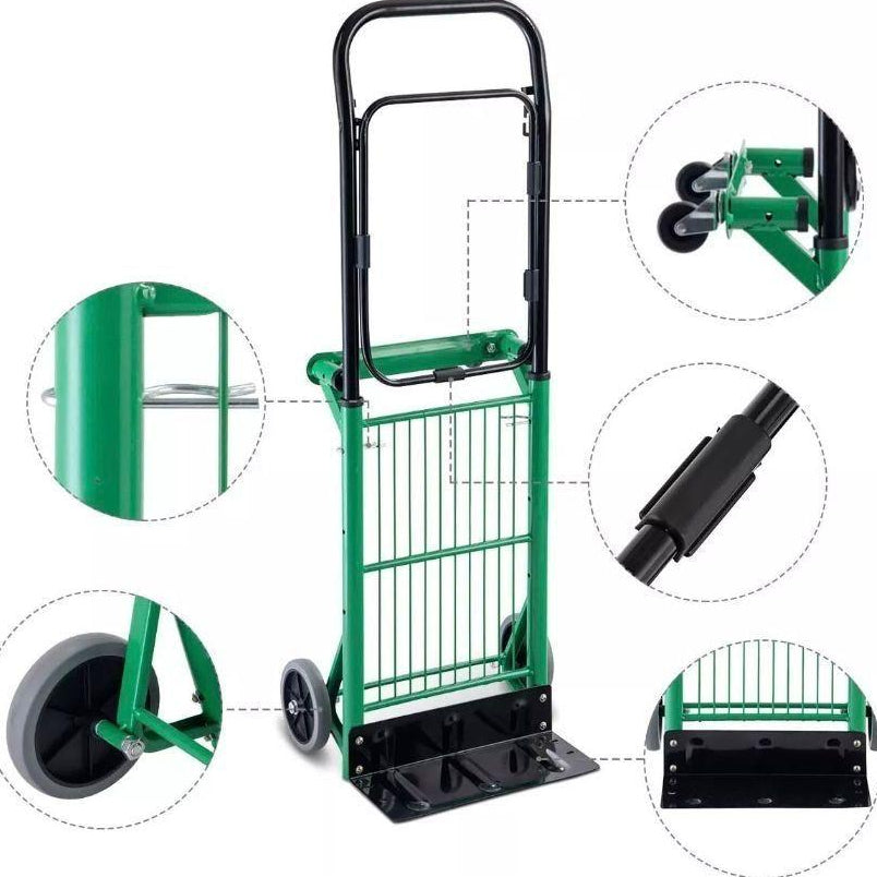 2in1 Sackkarre Transportkarre klappbar Handwagen 90kg