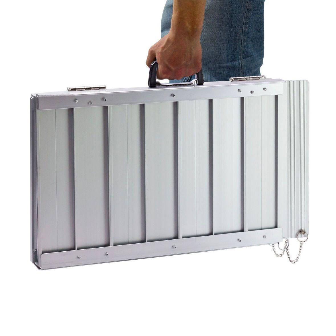 Auffahrrampe Aluminium klappbar 272 kg
