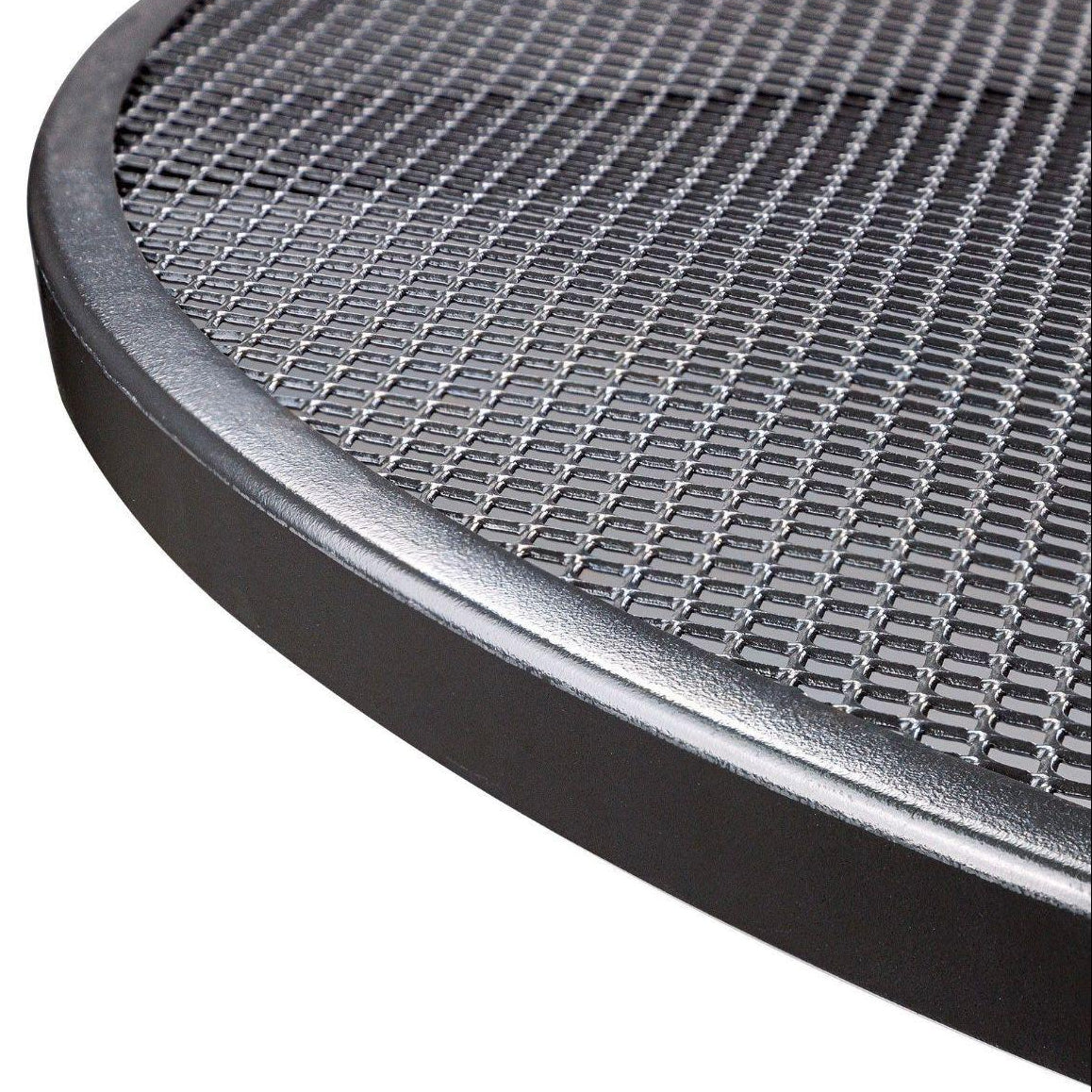 Runder Gartentisch aus Metall robust & wetterfest