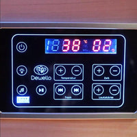 Infrarotkabine 1–2 Personen mit Vollspektrumstrahlern LED & Soundsystem