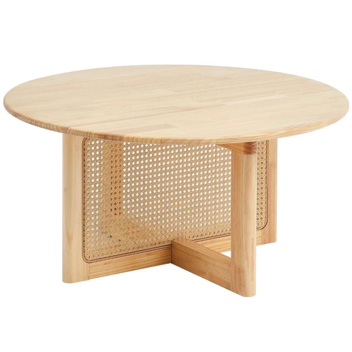 Couchtisch Rattan-Design Boho & modern