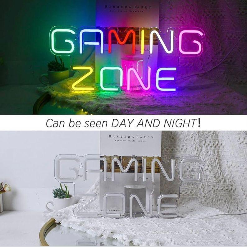 LED Neon Schild Gaming Zone