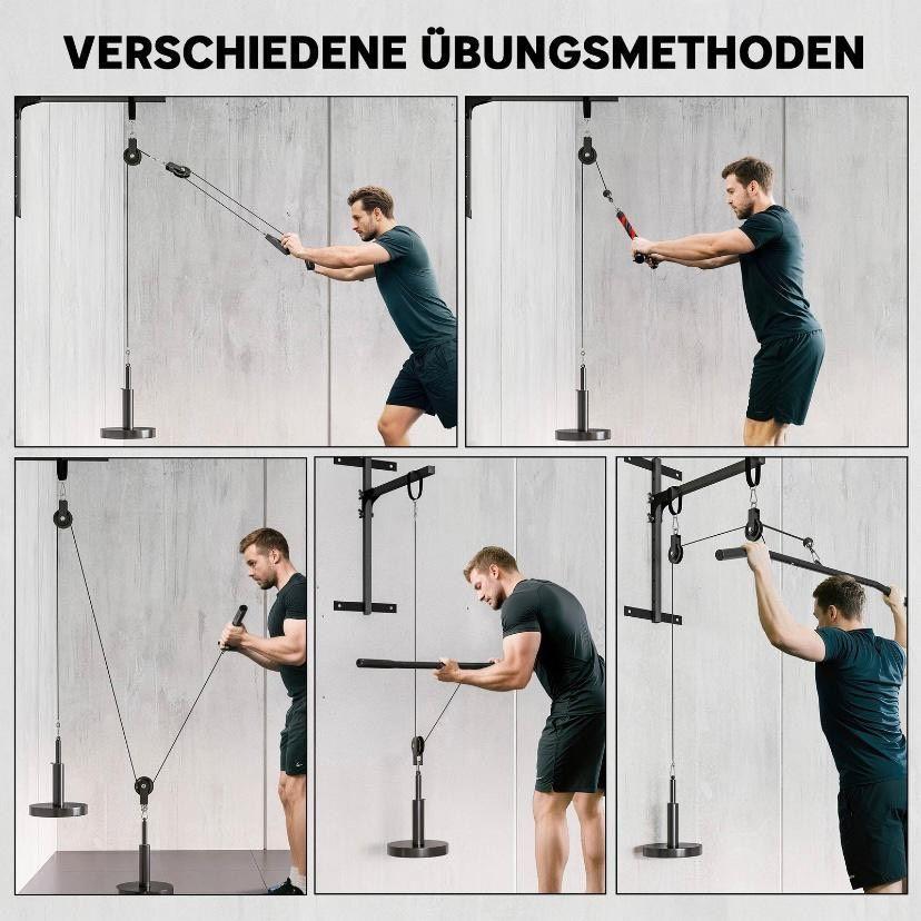Kabelzugsystem für Zuhause – vielseitiges Krafttraining für Oberkörper & Core
