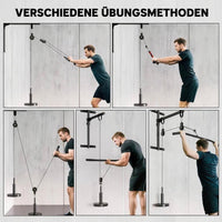 Kabelzugsystem für Zuhause – vielseitiges Krafttraining für Oberkörper & Core