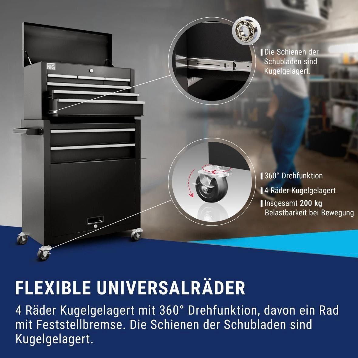 Werkstattwagen 4 Schubladen rollbar