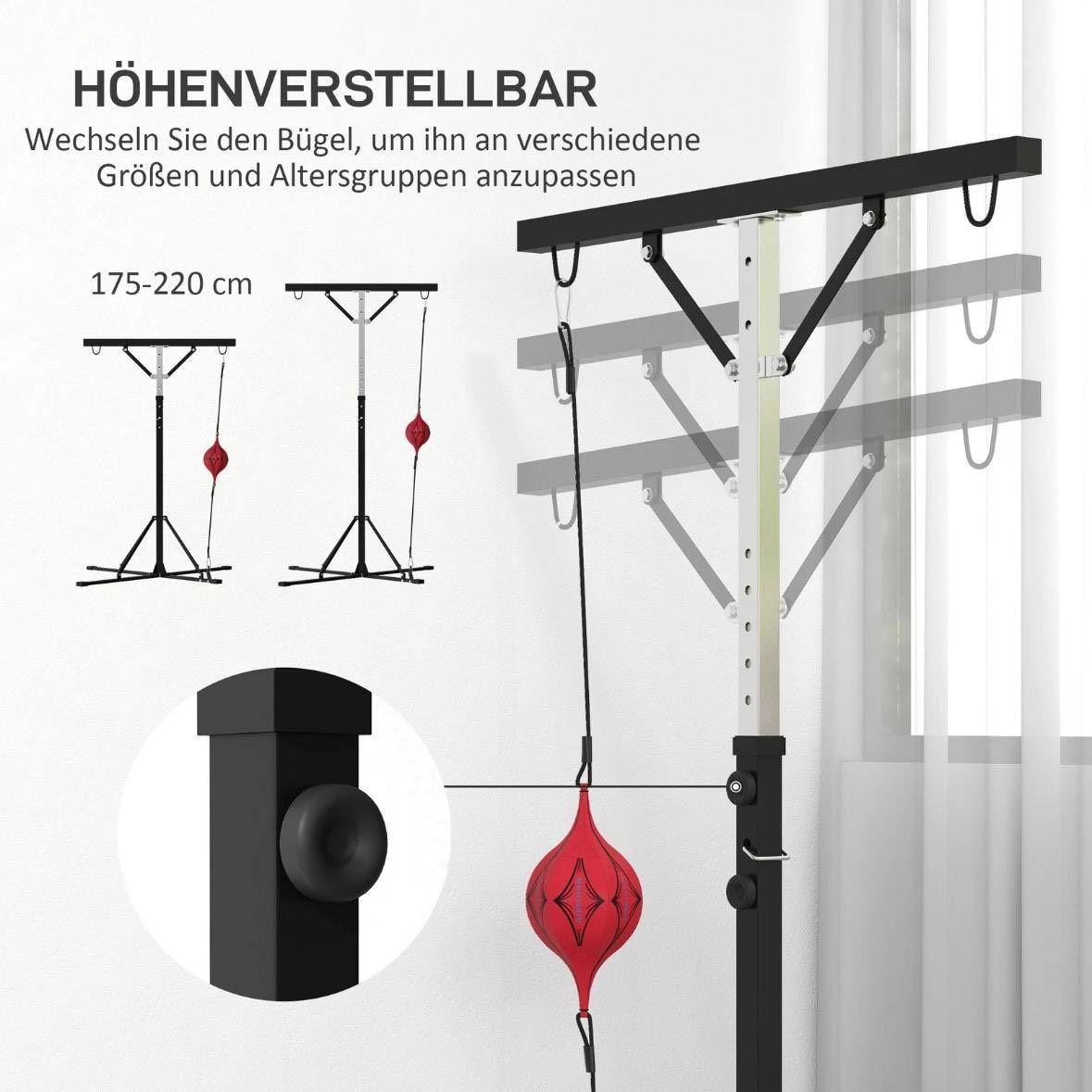 Boxsackständer mit Speedball – Höhenverstellbare Trainingsstation