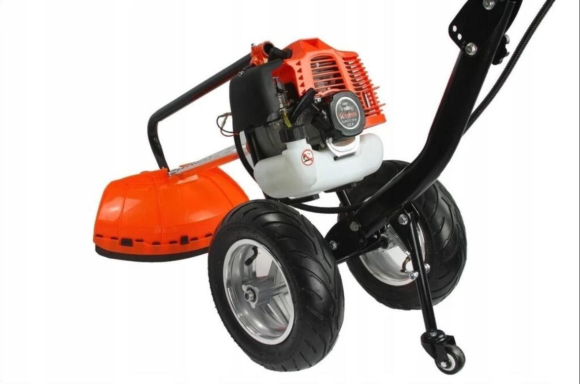 Mobile Gartensense mit Fahrwagen 5,2 PS Benzin Freischneider