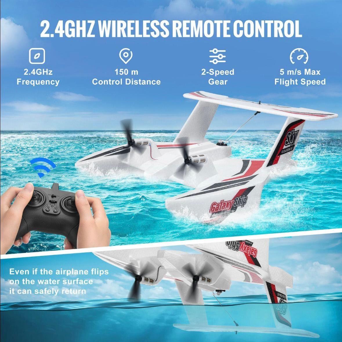 RC Amphibienflugzeug Ferngesteuertes Flugzeug mit Wasserstart
