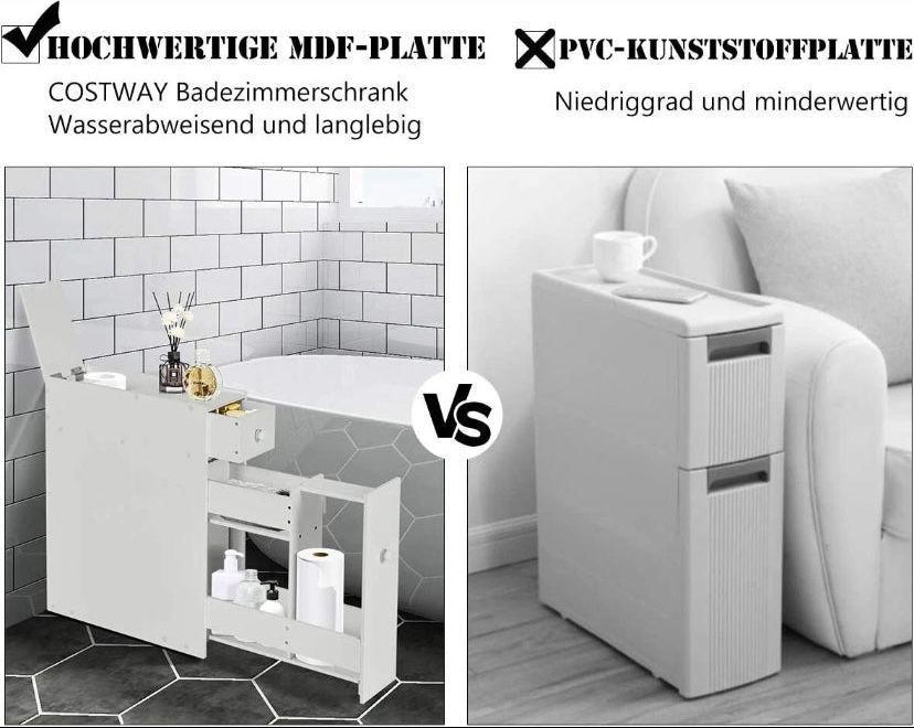 Nischenregal Bad 16cm Badschrank
