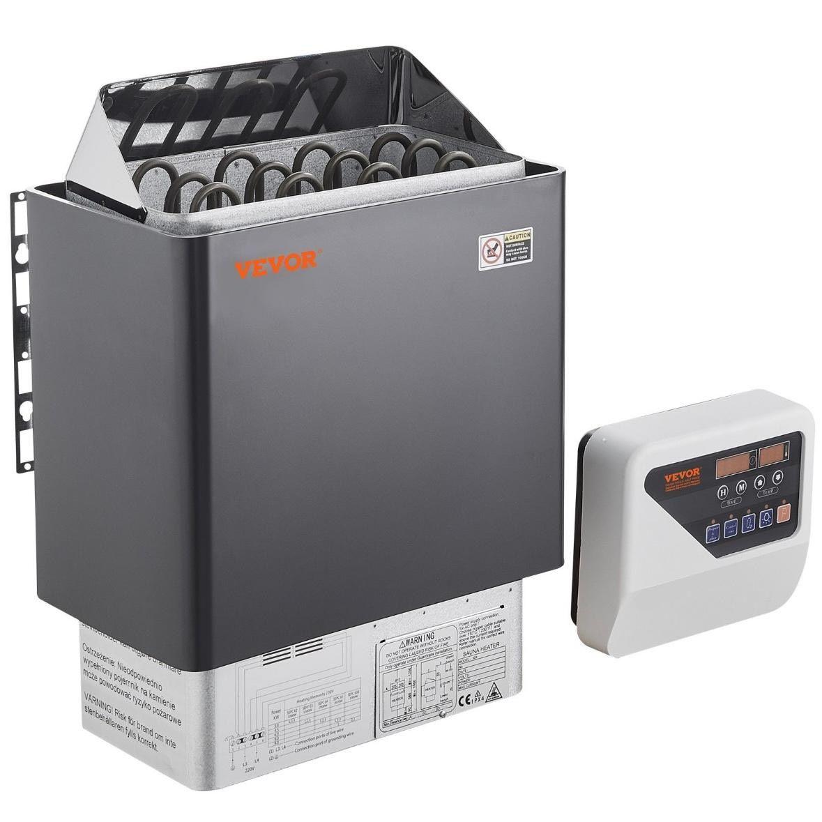 Saunaofen 6kW mit Steuerung