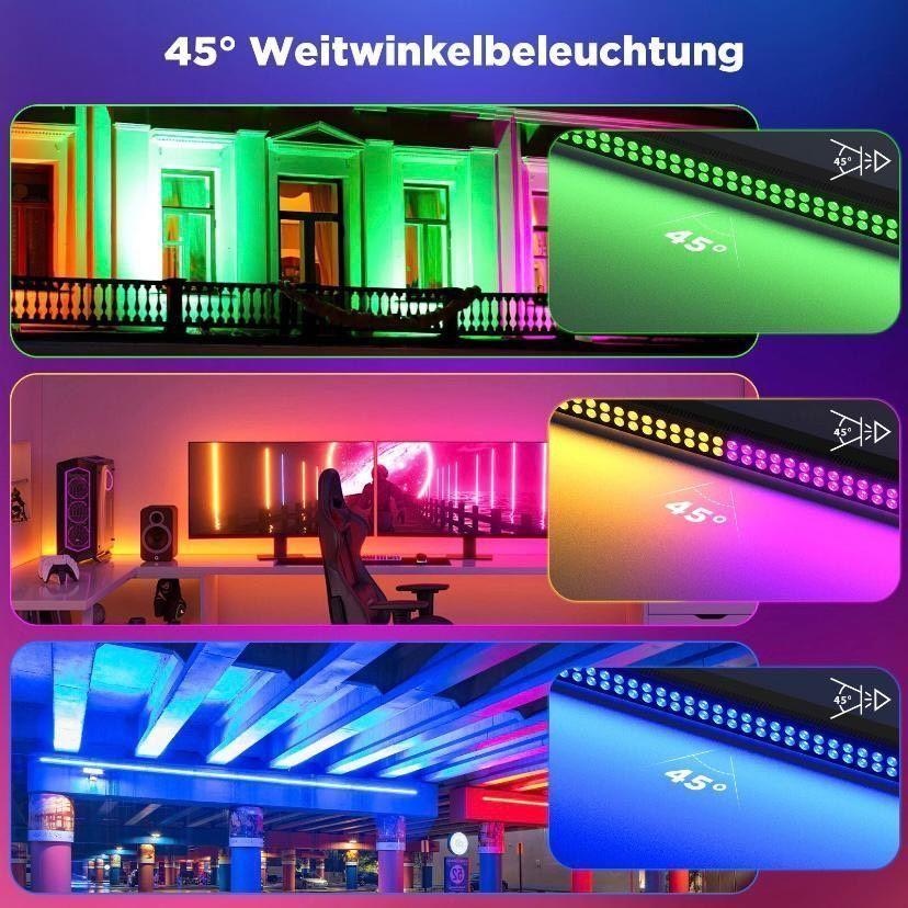 2er Set LED 180W RGB  DMX Bühnenbeleuchtung 80 LEDs
