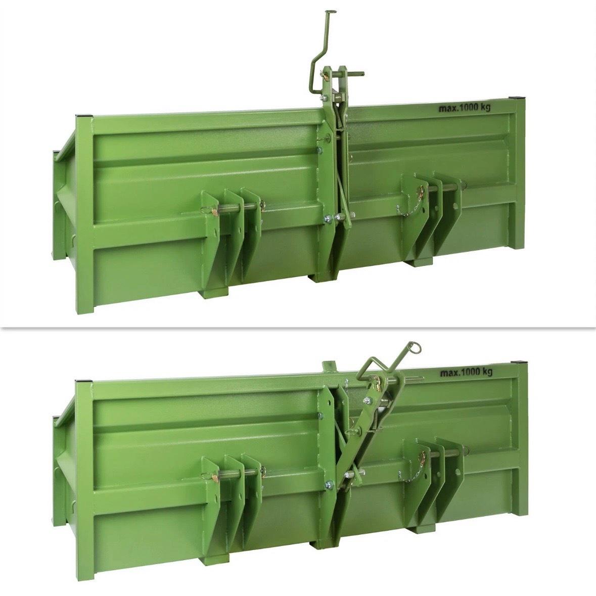 Heckcontainer Traktor 1000kg Kippbar
