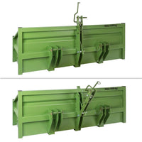 Heckcontainer Traktor 1000kg Kippbar