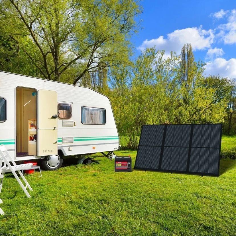 300W faltbares Solarpanel mobil & leistungsstark