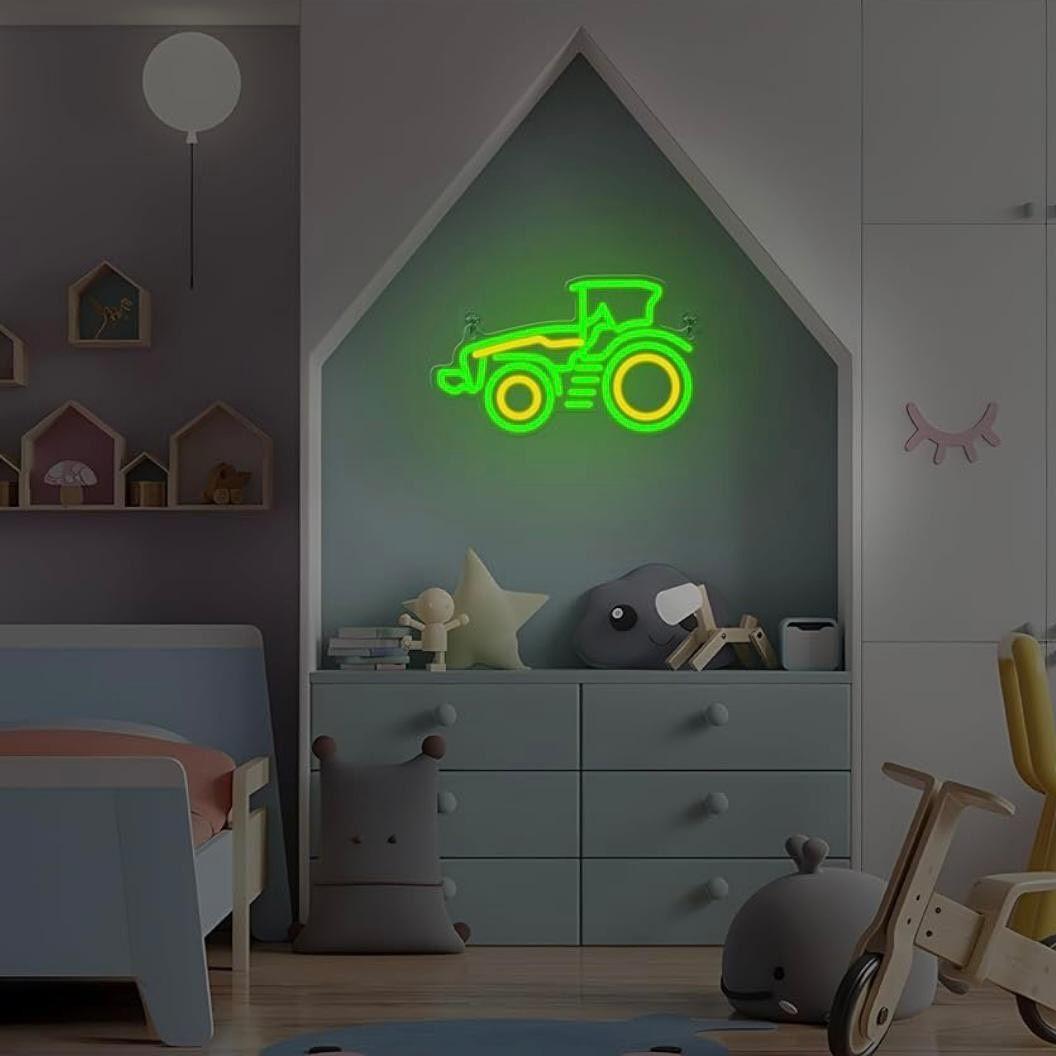 LED Neon Schild Traktor