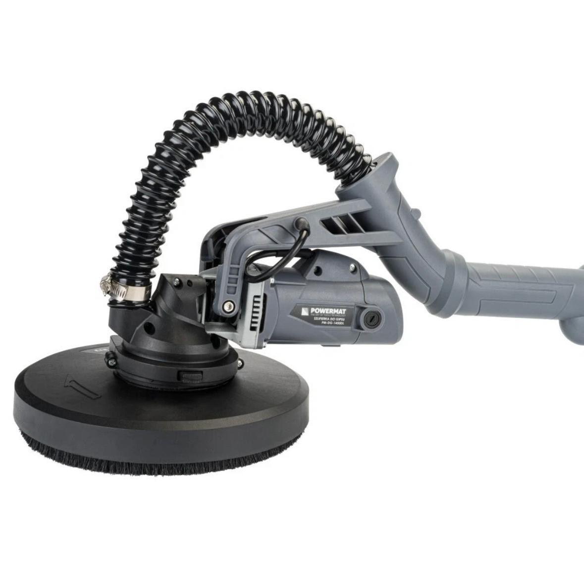Wand- und Deckenschleifer 1450W mit LED, Teleskop & 2 Schleifköpfen