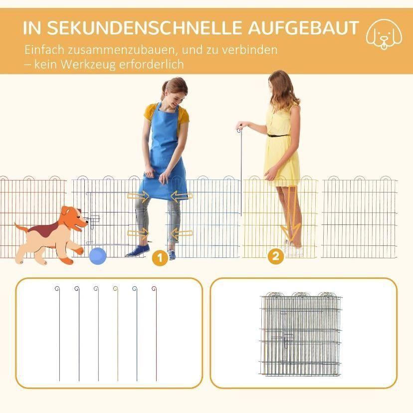 6tlg Welpenauslauf Freilaufgehege
