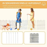 6tlg Welpenauslauf Freilaufgehege Gehege Haustiere