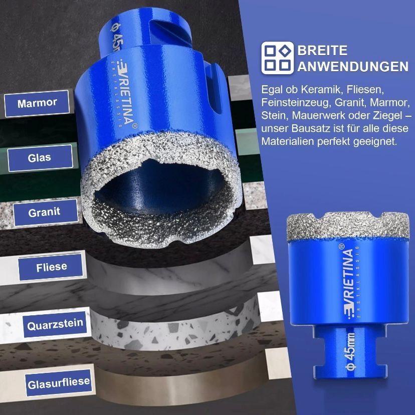 Diamant Trennscheibe 125 mm Fliesen Feinsteinzeug Granit