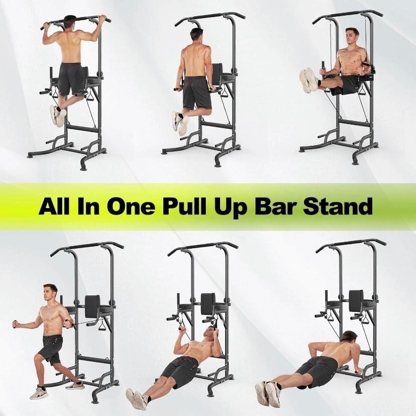 Power Tower/Dip-Station Multifunktionales Trainingsgerät
