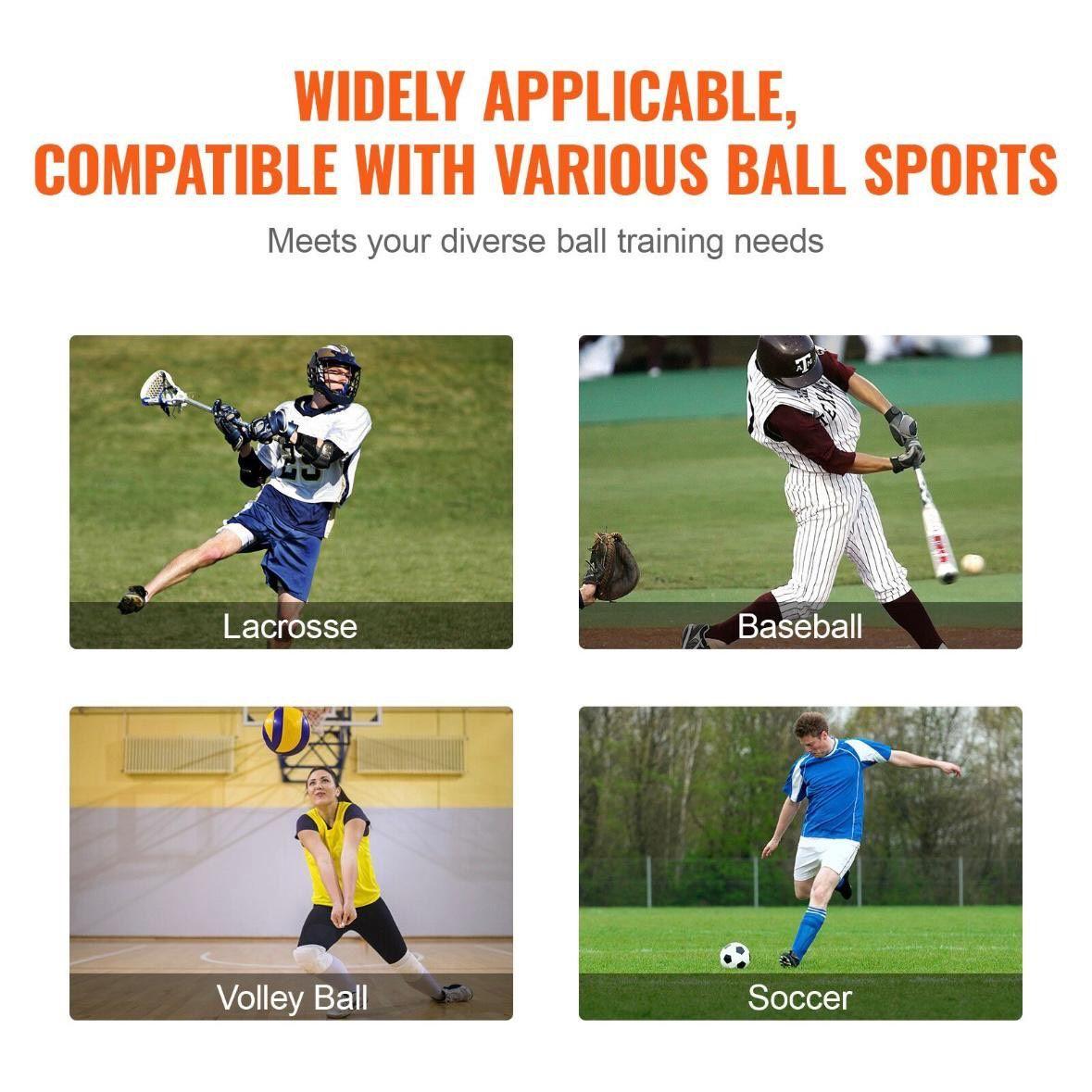 Rebounder Trainingsnetz verstellbar für Fußball & Baseball
