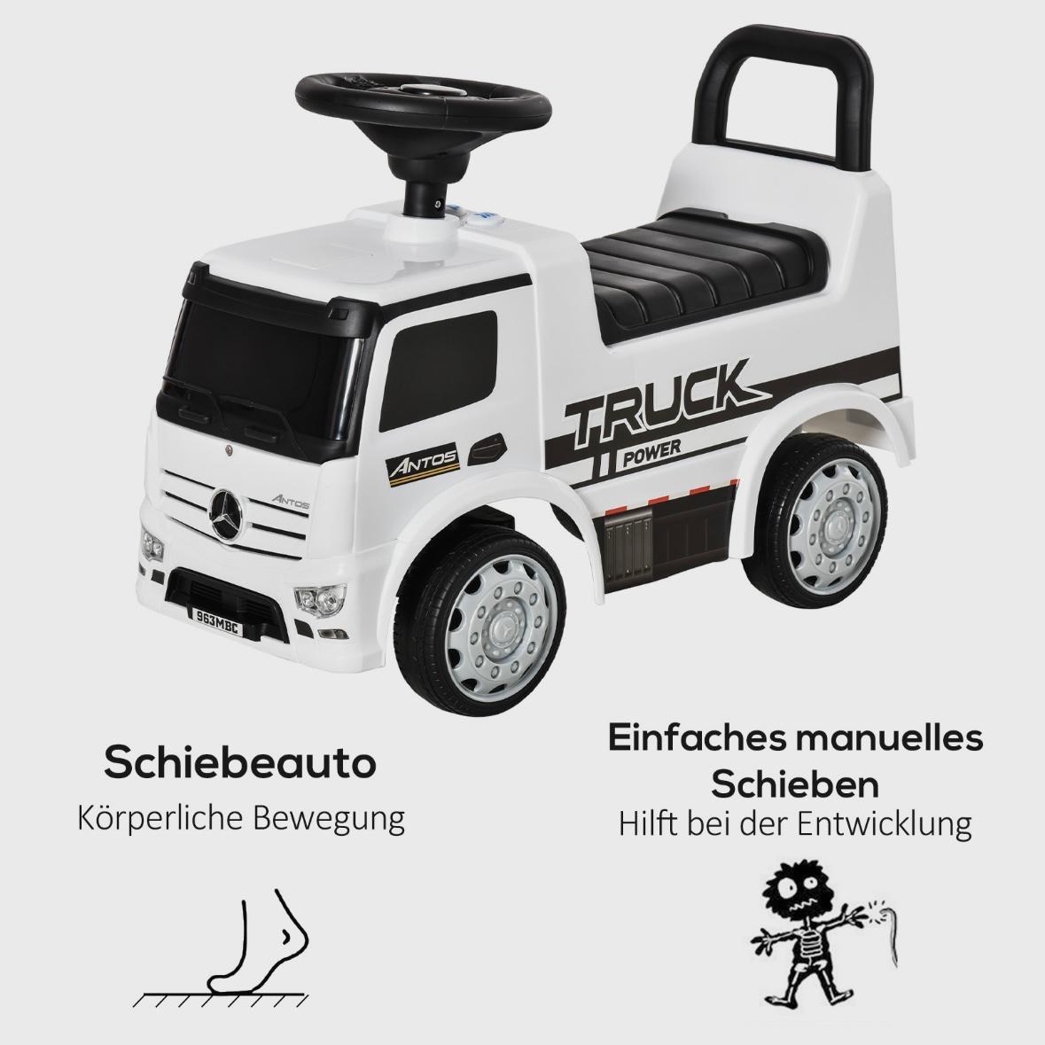 Mercedes-Benz Kinder Rutschauto 3in1 mit Schiebefunktion