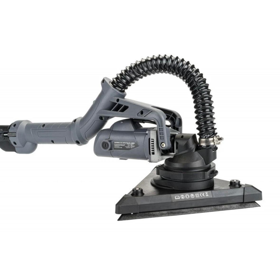 Wand- und Deckenschleifer 1450W mit LED, Teleskop & 2 Schleifköpfen