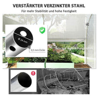 Foliengewächshaus 3×2×2 m Garten Gewächshaus