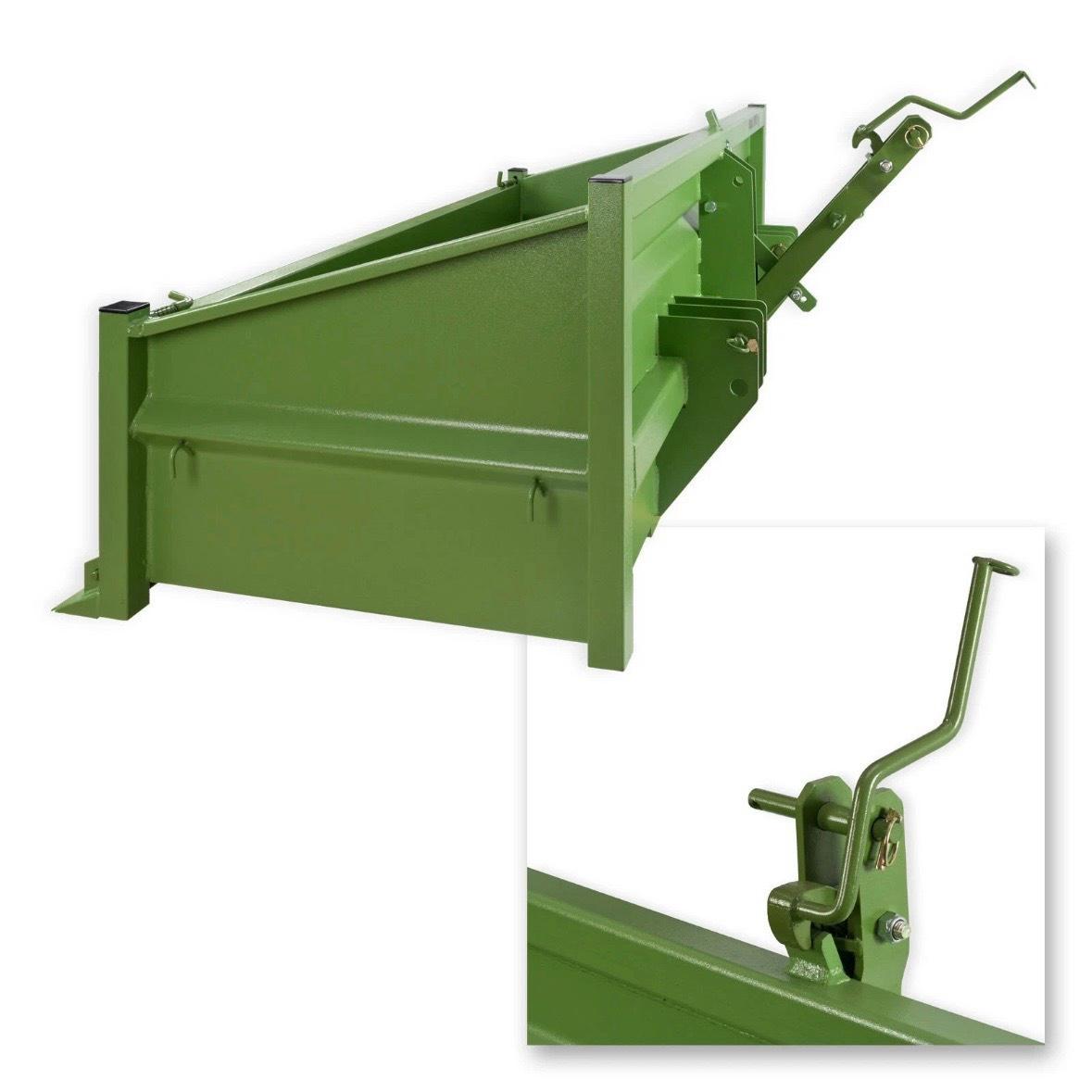 Heckcontainer Traktor 1000kg Kippbar