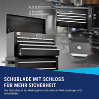 Werkstattwagen mit Werkzeugkiste Stahl