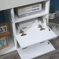 Modernes TV-Lowboard Eckdesign mit LED