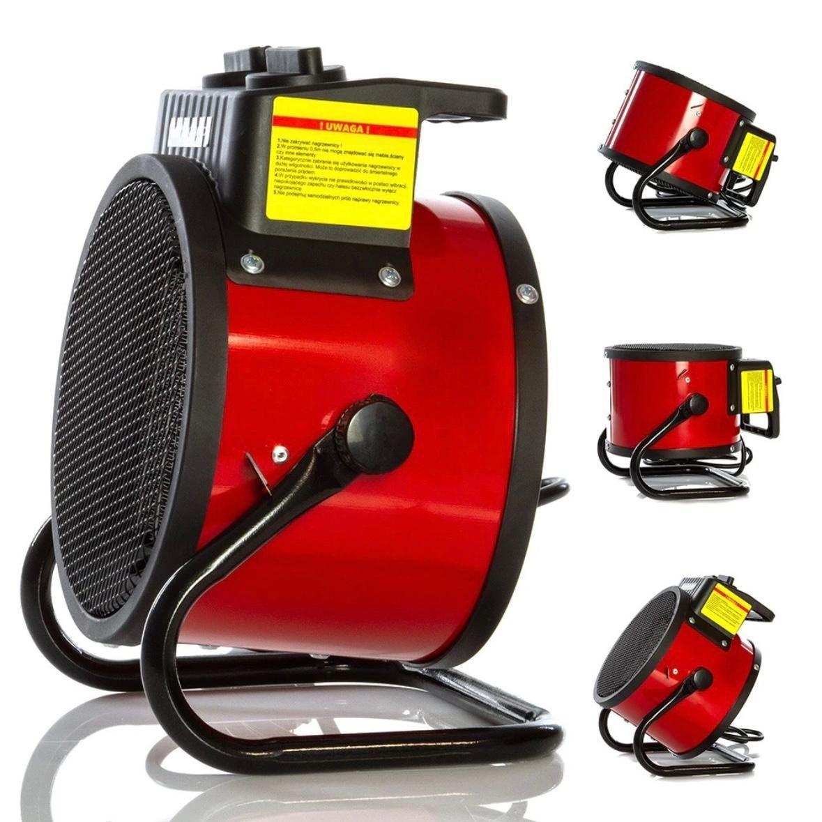 Elektrischer Heizlüfter 2000W kompakt & effizient