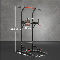 Power Tower Klimmzug Dipstation